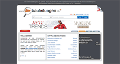Desktop Screenshot of die-bauleitungen.ch